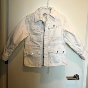 Zadig & Voltaire white denim jacket